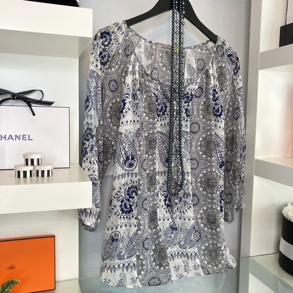 💙 FIGUERCA & FLOWER  Blouse - Picture 3 of 10